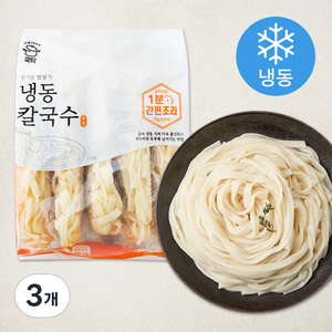 쿡탁 칼국수 5개입 (냉동), 1.15kg, 3개