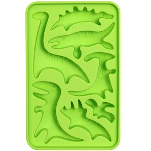 실리만 국내생산 실리콘 아이스몰드 (공룡) green 1개