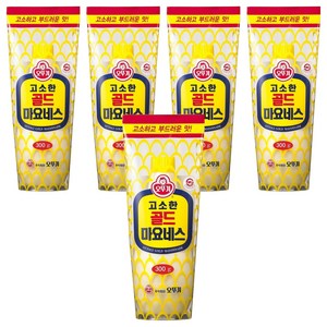 오뚜기 골드 마요네스, 300g, 5개