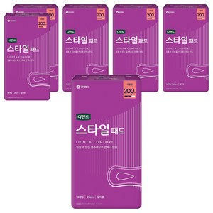 디펜드 여성용 스타일 패드 대용량, 18개입, 6개