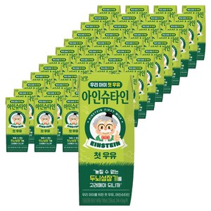 아인슈타인 첫우유, 190ml, 48개