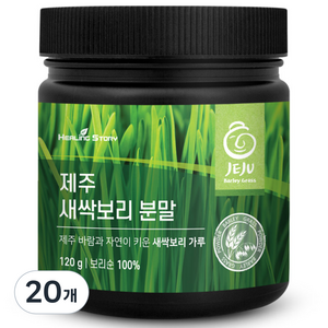 힐링스토리 제주 새싹보리 분말, 20개, 120g