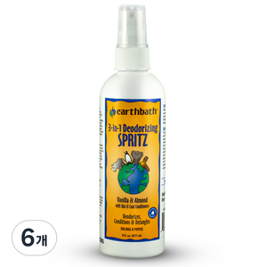 얼스배스 스킨 코트 강아지 미스트, 237ml, 1개입, 6개