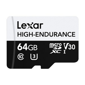 렉사 마이크로 SD카드 High-Endurance UHS-I급 LMSHGED064G-BCNNG, 64GB, 1개