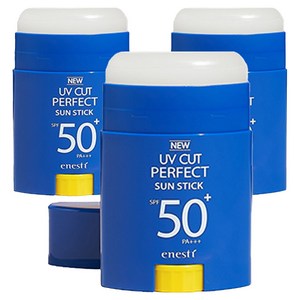 에네스티 뉴 유브이 컷 퍼펙트 썬스틱 SPF50+ PA+++, 20g, 3개