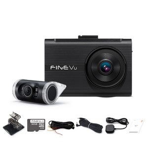 파인뷰 X6 NEW 5GHz 와이파이 전후방 FHD 2채널 차량용 블랙박스, 32GB, 7종 골드박스 특가