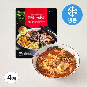 프로즌 원팩 마라탕 매운맛 (냉동), 470g, 4개