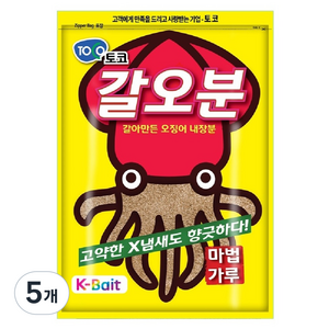 토코 갈오분 떡밥, 300g, 5개