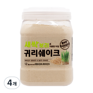 태광선식 새싹보리로 가뿐한 아침 귀리쉐이크, 4개, 1.2kg