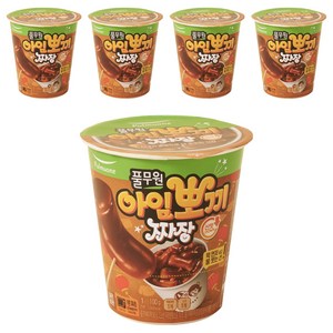 풀무원 아임뽀끼 짜장 떡볶이, 100g, 5개
