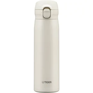 타이거 수퍼클린 원터치 진공 단열 보온보냉 텀블러 MKR-W050, 셸 화이트, 1개, 500ml