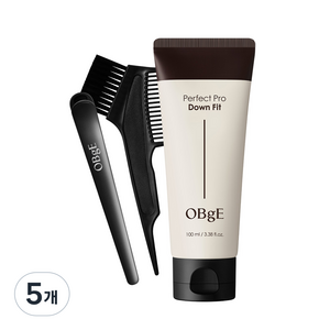 OBge 남성용 퍼펙트 프로 다운핏 일반모용, 100ml, 5개