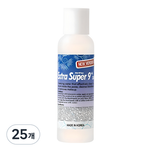 메디필 엑스트라 슈퍼 9 플러스 2.0 피지클리너, 100ml, 25개