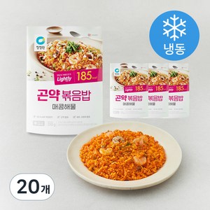 대상 라이틀리 매콤해물 곤약볶음밥 (냉동), 200g, 20개