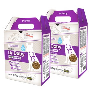 인터펫코리아 전연령 강아지 말랑말랑 스킨앤코트 소프트사료, 양, 1.2kg, 2개
