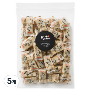 순돌이네 부드럽고 달콤한 땅콩누가캔디, 400g, 5개