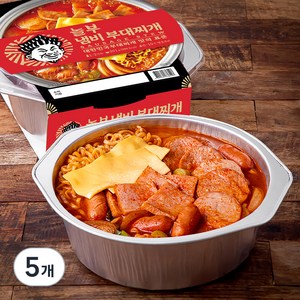 MYCHEF 놀부 냄비 부대찌개 밀키트 1~2인분, 391g, 5개