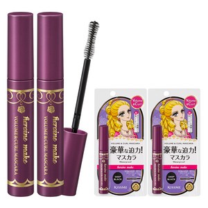 히로인메이크 볼륨앤컬 마스카라 EX 6g, 딥블랙, 2개