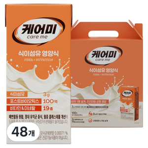 careme 식이섬유 영양식, 48개, 200ml