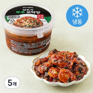 곰곰 남도식 부추 꼬막장 (냉동), 150g, 5개