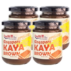 퐁잇 싱가포르 카야 브라운, 270g, 4개
