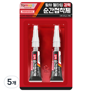 탐사 젤타입 강력 순간접착제, 10개