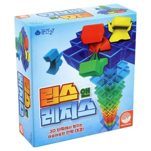 공간27 립스앤레지스 보드게임, 혼합색상, 1개