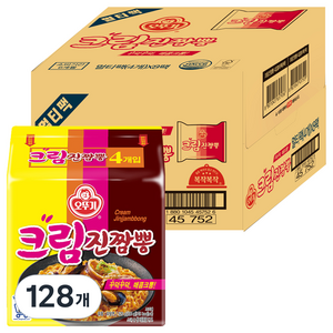 오뚜기 크림진짬뽕 130g, 128개
