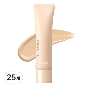 더샘 샘물 에어리 코튼 파운데이션 30ml, 2 내추럴 베이지, 25개