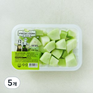 프레쉬팜 달콤 허니듀메론, 850g, 5개