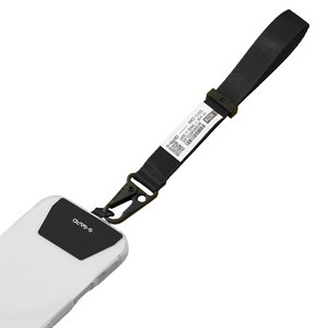 지가드 도난방지 강화 휴대폰 스트랩, 미드나잇 블랙, 1개