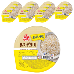 오뚜기 발아현미밥, 210g, 12개 골드박스 특가