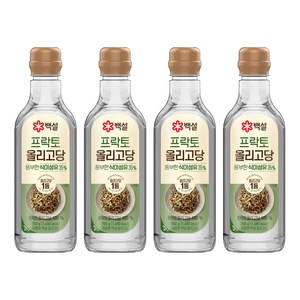 백설 올리고당, 700g, 4개