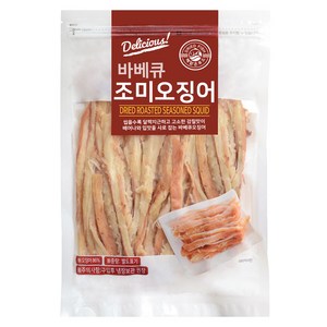 해맑은푸드 바베큐 조미오징어, 300g, 1개