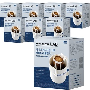 이디야커피연구소 핸드드립 커피 페르소나 블렌드, 8g, 7개입, 8개