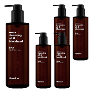 한스킨 클렌징오일 & 블랙헤드 BHA, 300ml, 5개