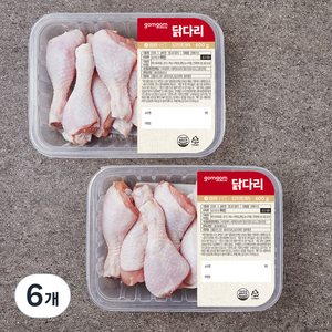 곰곰 닭다리 (냉장), 6개, 600g