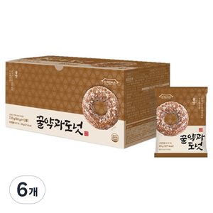 한국민속촌 꿀약과 도넛 12p, 720g, 6개