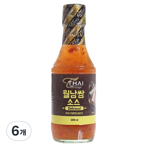타이헤리티지 월남쌈 소스, 200ml, 6개