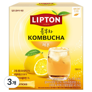 립톤 콤부차 레몬, 5g, 3개, 30개입