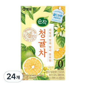 순작 청귤차, 1.8g, 20개입, 24개