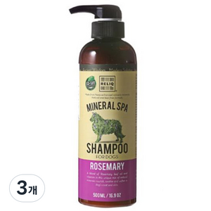 랠리큐 샴푸, 500ml, 3개