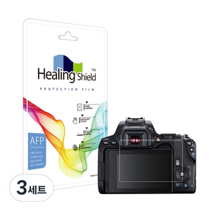 힐링쉴드 올레포빅 카메라 액정보호필름 2매, 캐논 EOS 200D, 3세트