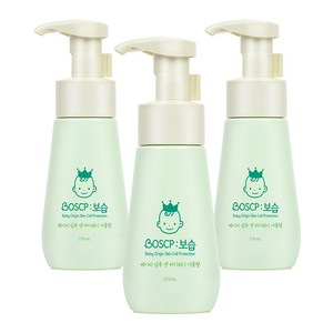 보습 베비언스 베이비 샴푸 앤 바디워시 거품형, 270ml, 3개