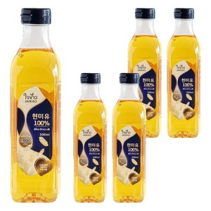 자이카오 현미유, 500ml, 5개