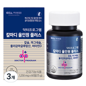 닥터프로그램 칼마디 올인원 플러스, 60정, 3개