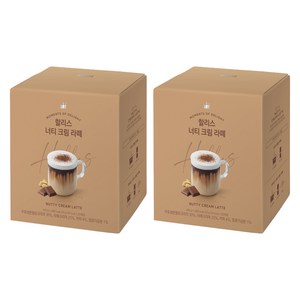 할리스 너티 크림 라떼, 20g, 20개입, 2개