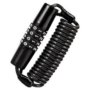 락브로스 와이어락 자물쇠 T609, 블랙, 1개