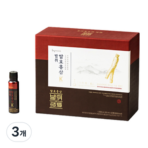 발휘 발효홍삼 케이, 1.5L, 3개
