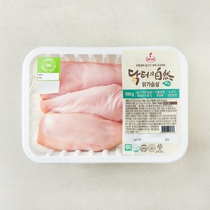 마니커 무항생제 인증 닭터의자연 닭가슴살 (냉장), 500g, 1개